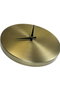 Wallity Reloj de Pared Decorativo de Metal Dorado y Negro